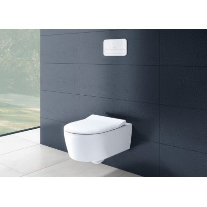 Villeroy & Boch 5656RS01 - Wand-WC mit AVENTO SoftClose-Sitz, Keramik/Weiß