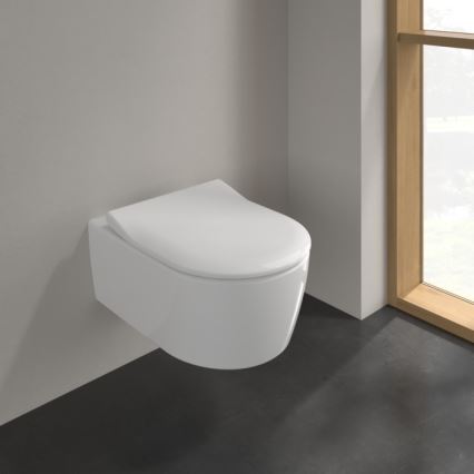 Villeroy & Boch 5656RSR1 - WC sospeso con sedile SoftClose AVENTO ceramica/bianco