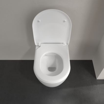 Villeroy & Boch 5656RSR1 - WC sospeso con sedile SoftClose AVENTO ceramica/bianco