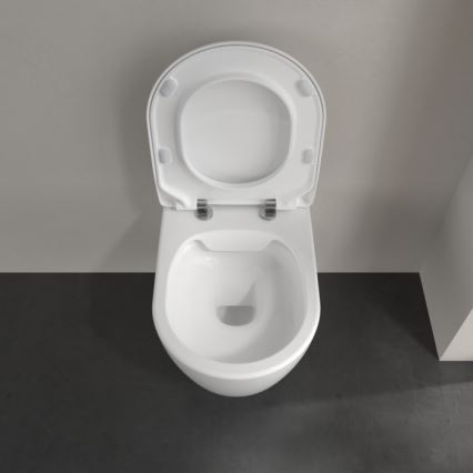 Villeroy & Boch 5656RSR1 - WC sospeso con sedile SoftClose AVENTO ceramica/bianco