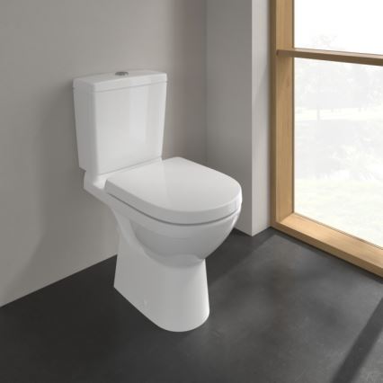 Villeroy & Boch 5661R001 - WC combinato O.NOVO in ceramica, bianco