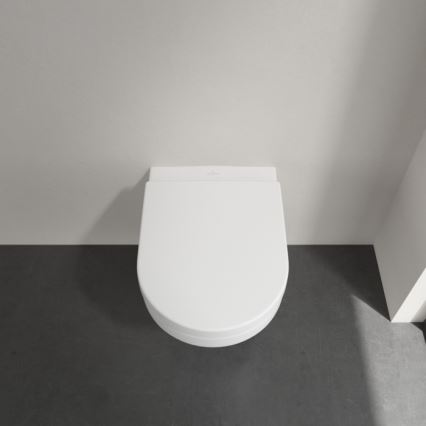 Villeroy & Boch 5684HRR1 - Cuvette WC suspendue avec abattant SoftClose ARCHITECTURA céramique/blanc