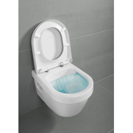 Villeroy & Boch 5684HRR1 - Cuvette WC suspendue avec abattant SoftClose ARCHITECTURA céramique/blanc