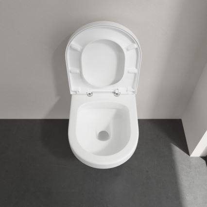 Villeroy & Boch 5684HRR1 - Wand-WC mit SoftClose-Sitz ARCHITECTURA Keramik/weiß