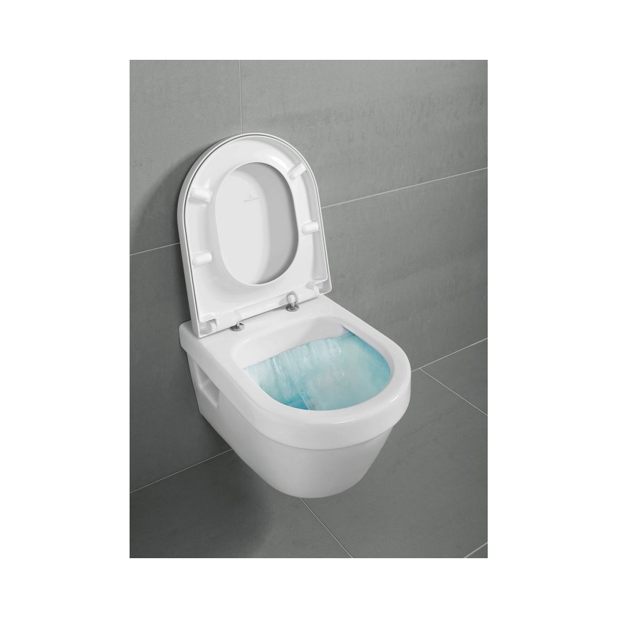 Villeroy & Boch 5684HRR1 - WC sospeso con sedile SoftClose ARCHITECTURA in ceramica/bianco