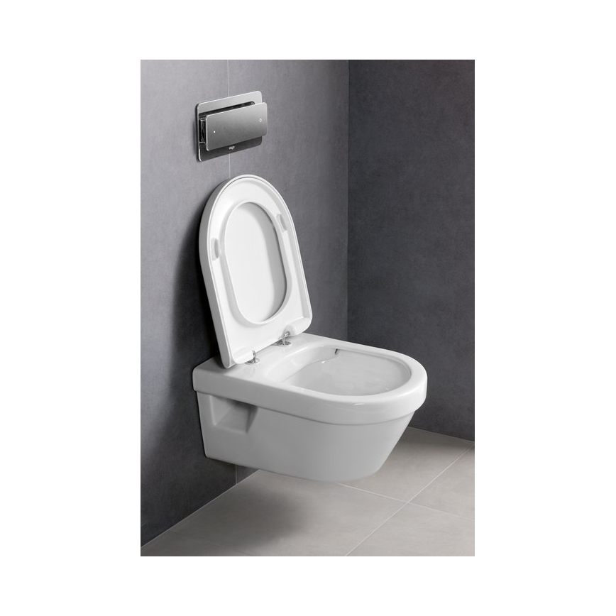 Villeroy & Boch 5684HRR1 - WC sospeso con sedile SoftClose ARCHITECTURA in ceramica/bianco