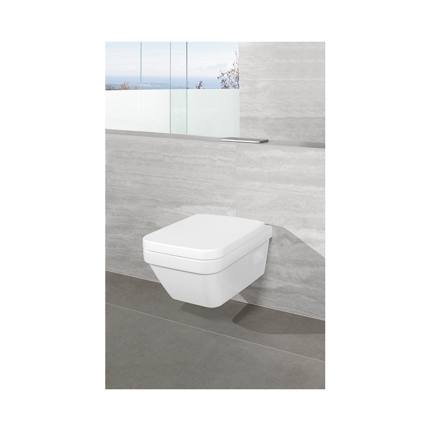 Villeroy & Boch 5685HR01 - Wand-WC mit SoftClose-Sitz ARCHITECTURA Keramik/weiß