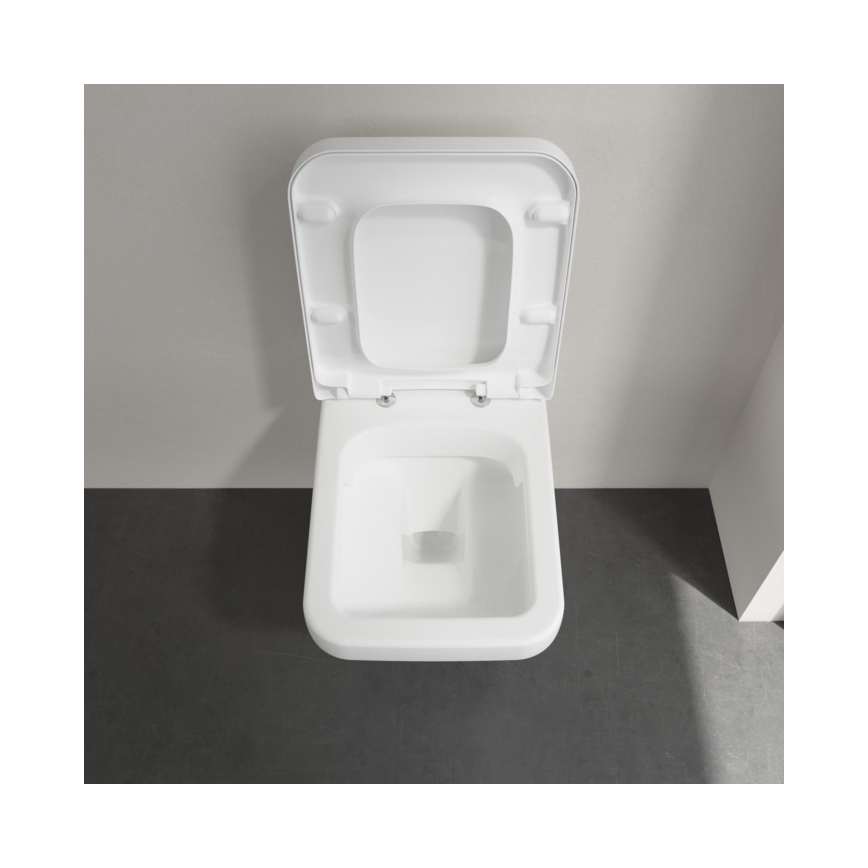 Villeroy & Boch 5685HR01 - WC sospeso con sedile SoftClose ARCHITECTURA, ceramica/bianco