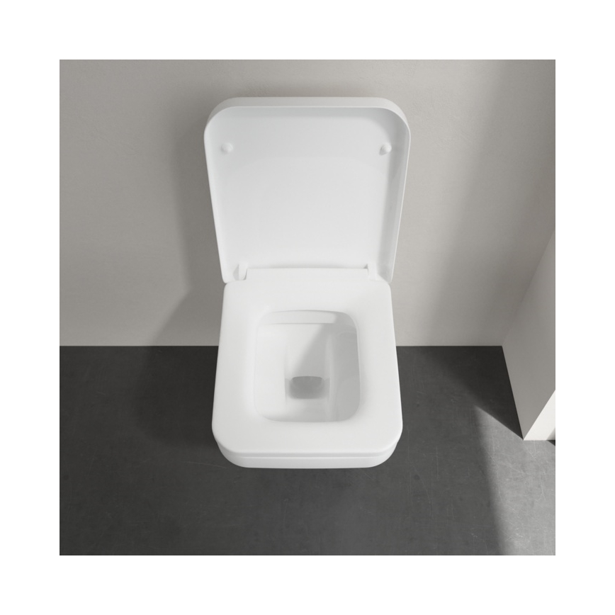 Villeroy & Boch 5685HR01 - WC sospeso con sedile SoftClose ARCHITECTURA, ceramica/bianco