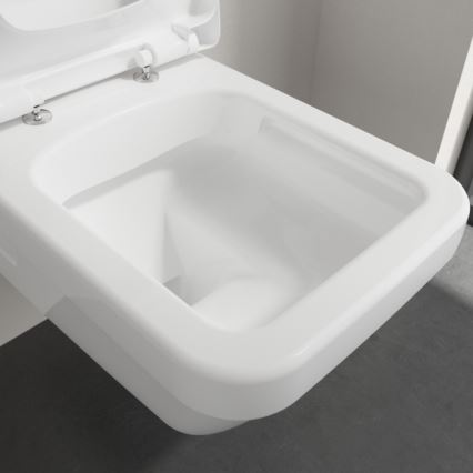 Villeroy & Boch 5685HR01 - WC suspendu ARCHITECTURA en céramique avec abattant SoftClose, blanc