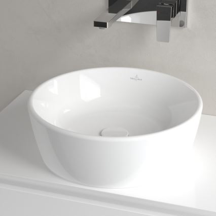 Villeroy & Boch 5A254501 - Lavabo à poser ARCHITECTURA Ø 45 cm céramique/blanc