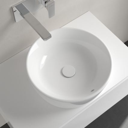 Villeroy & Boch 5A254501 - Lavabo à poser ARCHITECTURA Ø 45 cm céramique/blanc