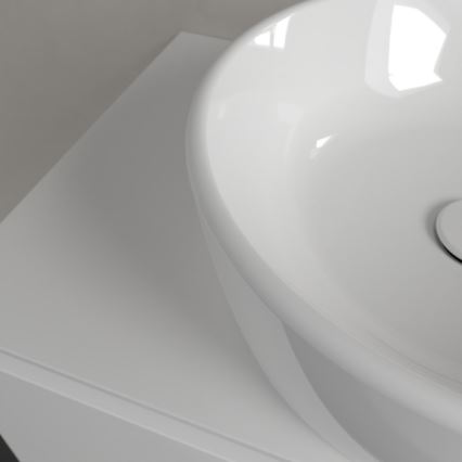 Villeroy & Boch 5A254501 - Lavabo à poser ARCHITECTURA Ø 45 cm céramique/blanc