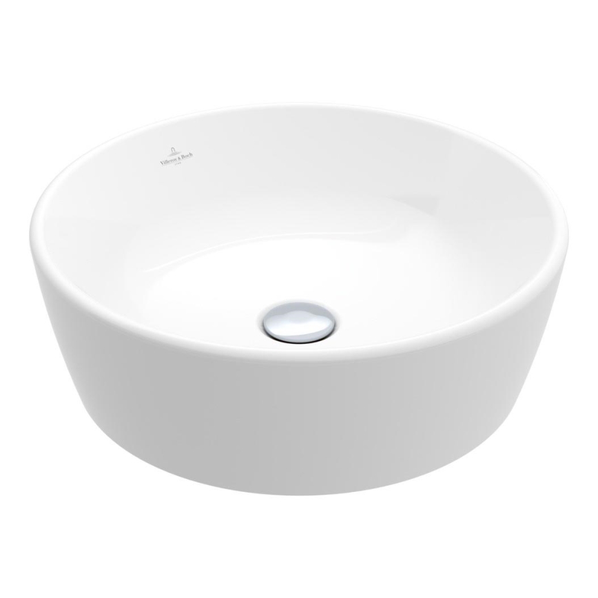 Villeroy & Boch 5A254501 - Lavabo da appoggio ARCHITECTURA diametro 45 cm ceramica/bianco