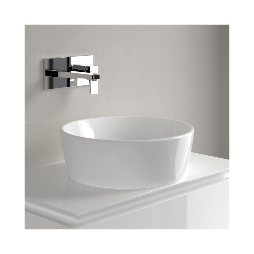 Villeroy & Boch 5A254501 - Lavabo da appoggio ARCHITECTURA diametro 45 cm ceramica/bianco