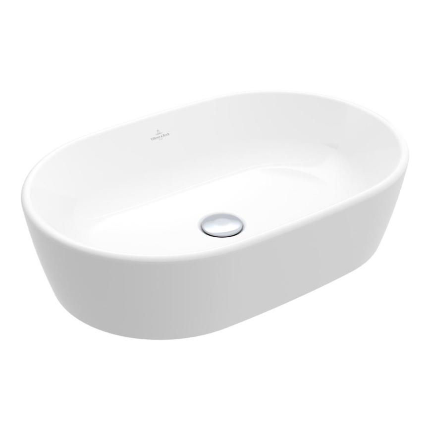 Villeroy & Boch 5A266001 - Aufsatzwaschbecken ARCHITECTURA 60x40 cm Keramik/weiß