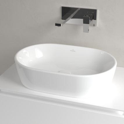 Villeroy & Boch 5A266001 - Aufsatzwaschbecken ARCHITECTURA 60x40 cm Keramik/weiß