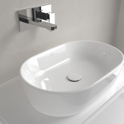 Villeroy & Boch 5A266001 - Lavabo da appoggio ARCHITECTURA 60 x 40 cm, ceramica/bianco