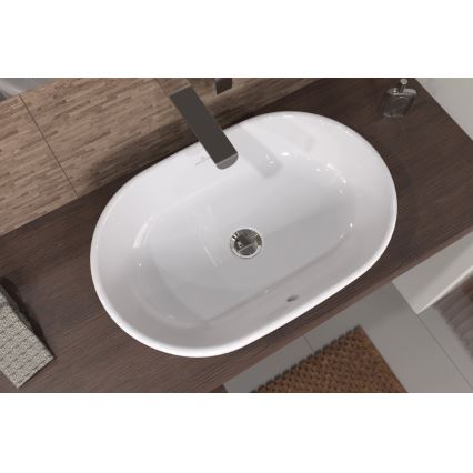 Villeroy & Boch 5A266001 - Lavabo da appoggio ARCHITECTURA 60 x 40 cm, ceramica/bianco