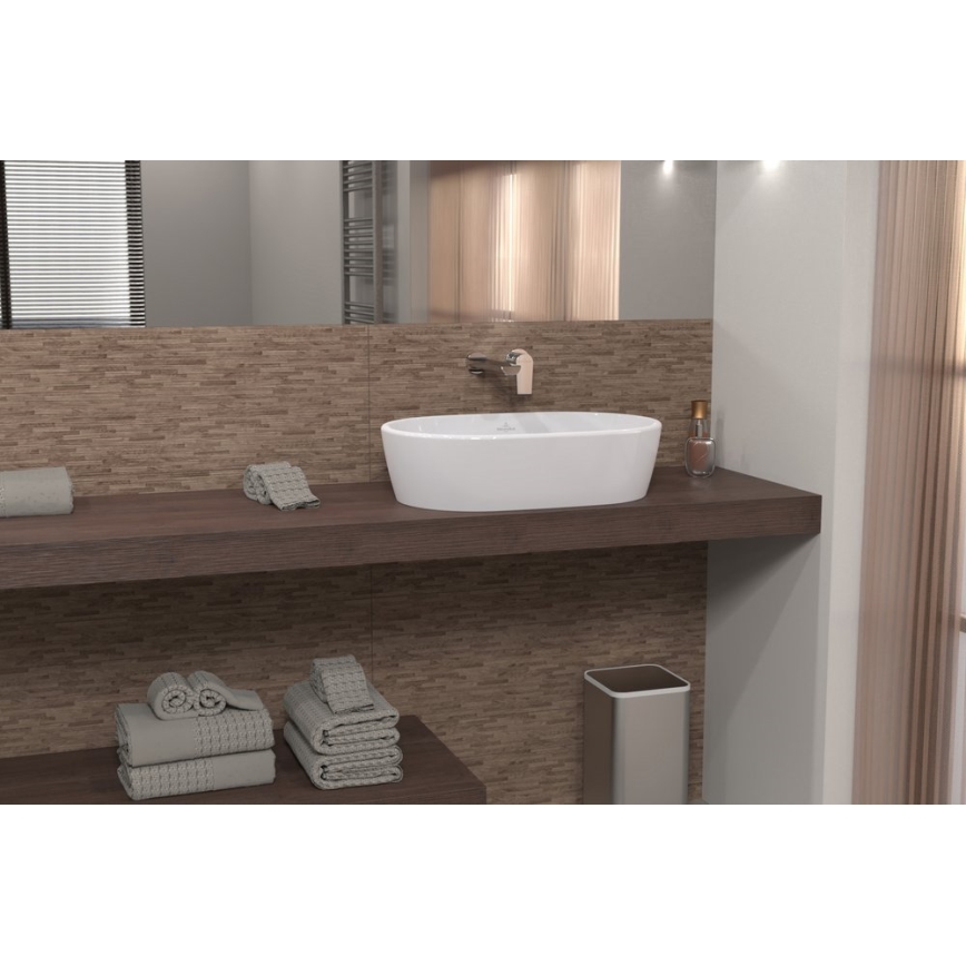 Villeroy & Boch 5A266001 - Lavabo da appoggio ARCHITECTURA 60 x 40 cm, ceramica/bianco