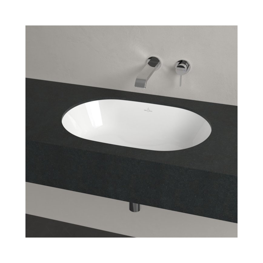 Villeroy & Boch 5A766001 - Einbauwaschbecken ARCHITECTURA 57x37,5 cm Keramik/weiß