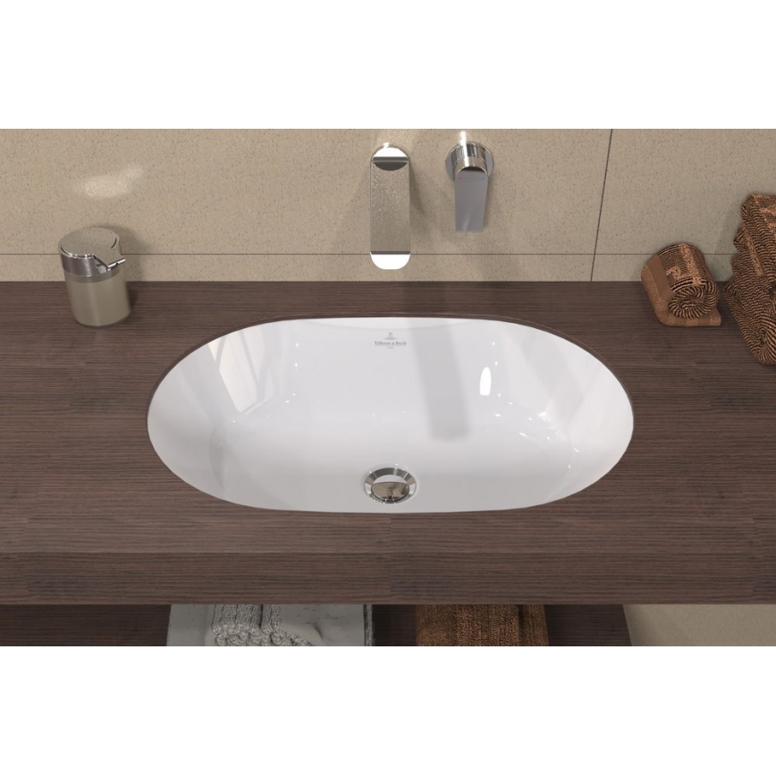 Villeroy & Boch 5A766001 - Lavabo da incasso ARCHITECTURA 57x37,5 cm ceramica/bianco