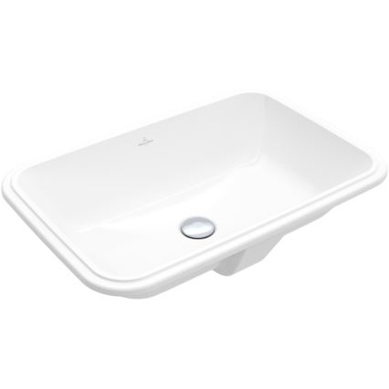 Villeroy & Boch 5A776101 - Einbauwaschbecken ARCHITECTURA 57x37 cm Keramik/weiß