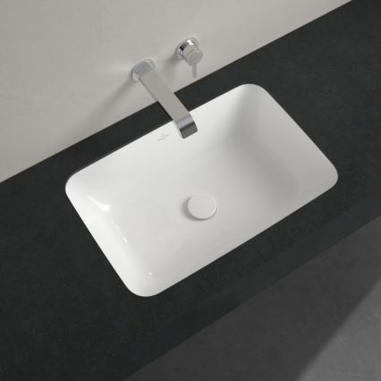 Villeroy & Boch 5A776101 - Lavabo encastré ARCHITECTURA 57x37 cm céramique/blanc