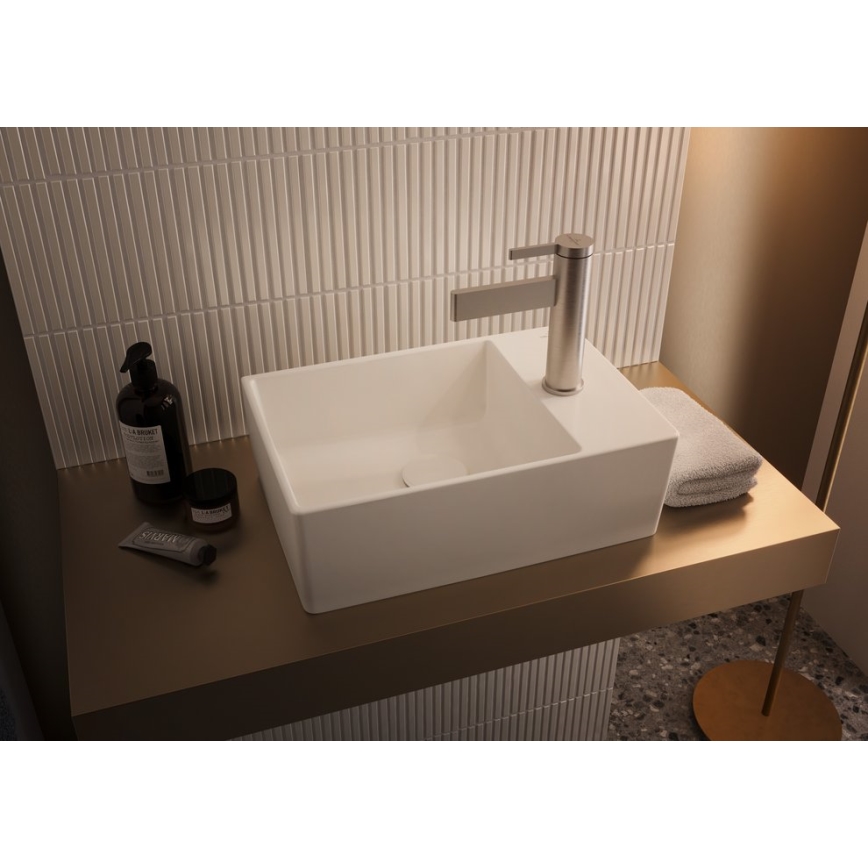 Villeroy & Boch 68100001 - Scarico per lavabo bianco/cromo lucido