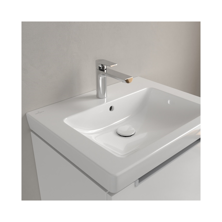 Villeroy & Boch 7113F001 - Lavabo suspendu SUBWAY 2.0 60 x 47 cm céramique/blanc