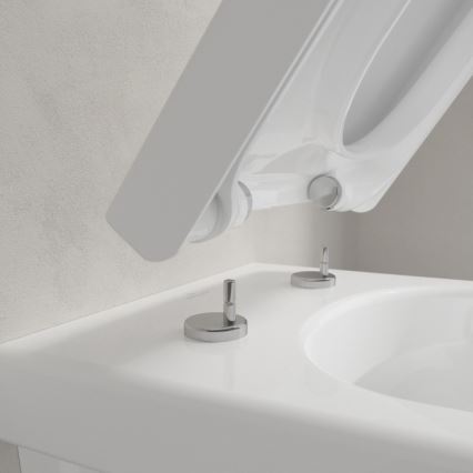 Villeroy & Boch 8M42S101 - Toilettensitz SUBWAY 3.0 mit SoftClose, weiß