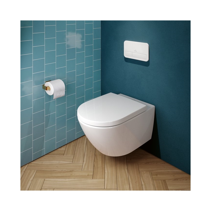 Villeroy & Boch 8M42S1T1 - WC-Sitz SoftClose SUBWAY 3.0 weiß