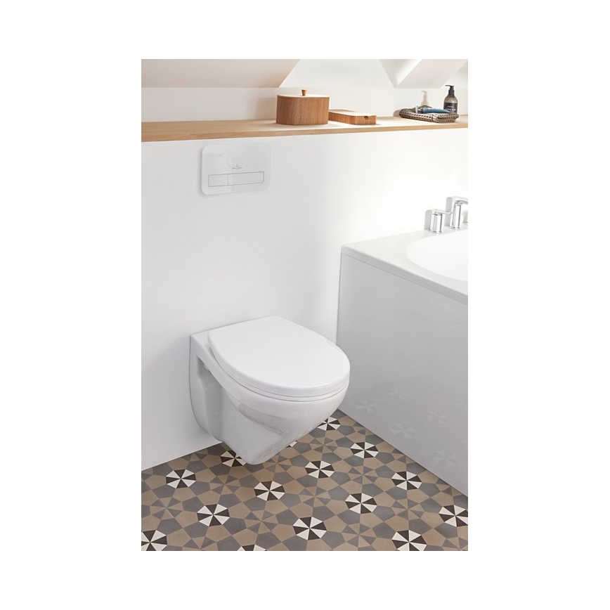 Villeroy & Boch 8M43S101 - Sedile per WC SoftClose O.NOVO bianco