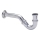 Villeroy & Boch 92087200 - Siphon pour bidet chromé brillant