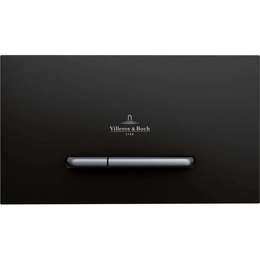 Villeroy & Boch 922169AN - Spültaste VICONNECT matt schwarz/matt chrom