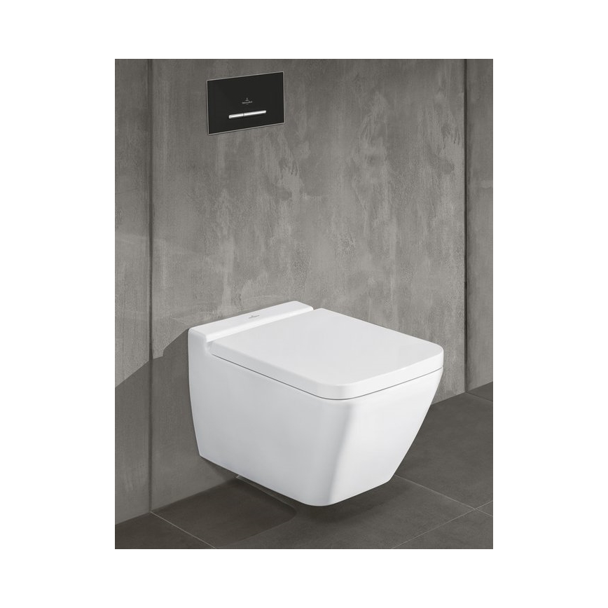 Villeroy & Boch 922169AN - Spültaste VICONNECT matt schwarz/matt chrom