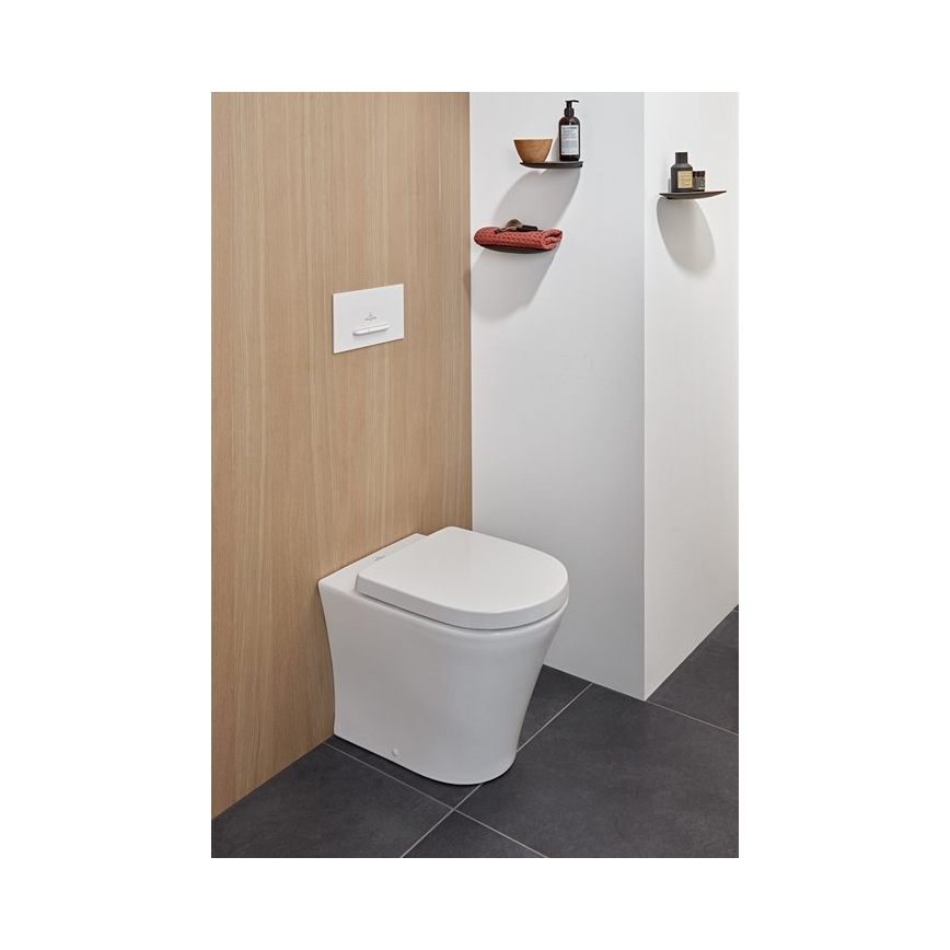 Villeroy & Boch 92218068 - Bouton de chasse d'eau VICONNECT blanc