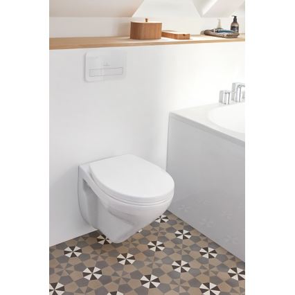 Villeroy & Boch 922400RE - Bouton-poussoir de chasse VICONNECT blanc brillant