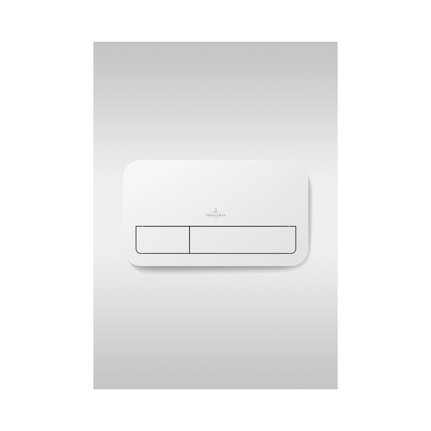 Villeroy & Boch 92249068 - Bouton de chasse d'eau VICONNECT blanc