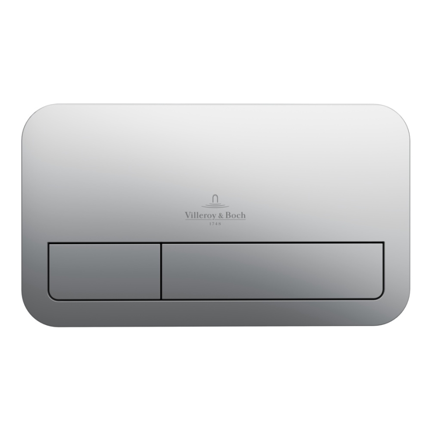 Villeroy & Boch 92249069 - Pulsante di scarico VICONNECT cromo opaco