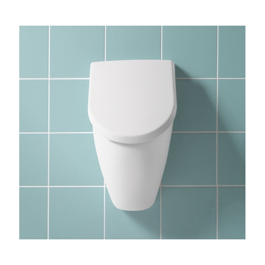 Villeroy & Boch 9956S101 - Urinal-Deckel SoftClose SUBWAY 2.0, weiß