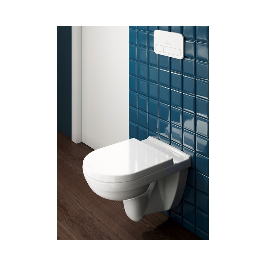 Villeroy & Boch 9M38S101 - Sedile WC SoftClose O.NOVO, bianco