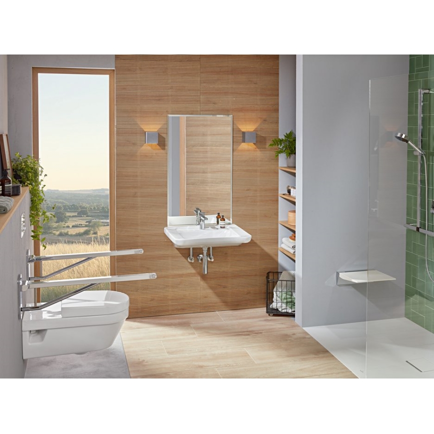 Villeroy & Boch 9M51B101 - Abattant WC à fermeture douce VICARE blanc
