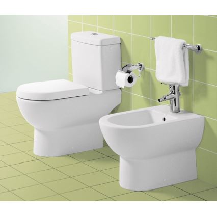 Villeroy & Boch 9M55S101 - SUBWAY WC-Sitz mit SoftClose, weiß
