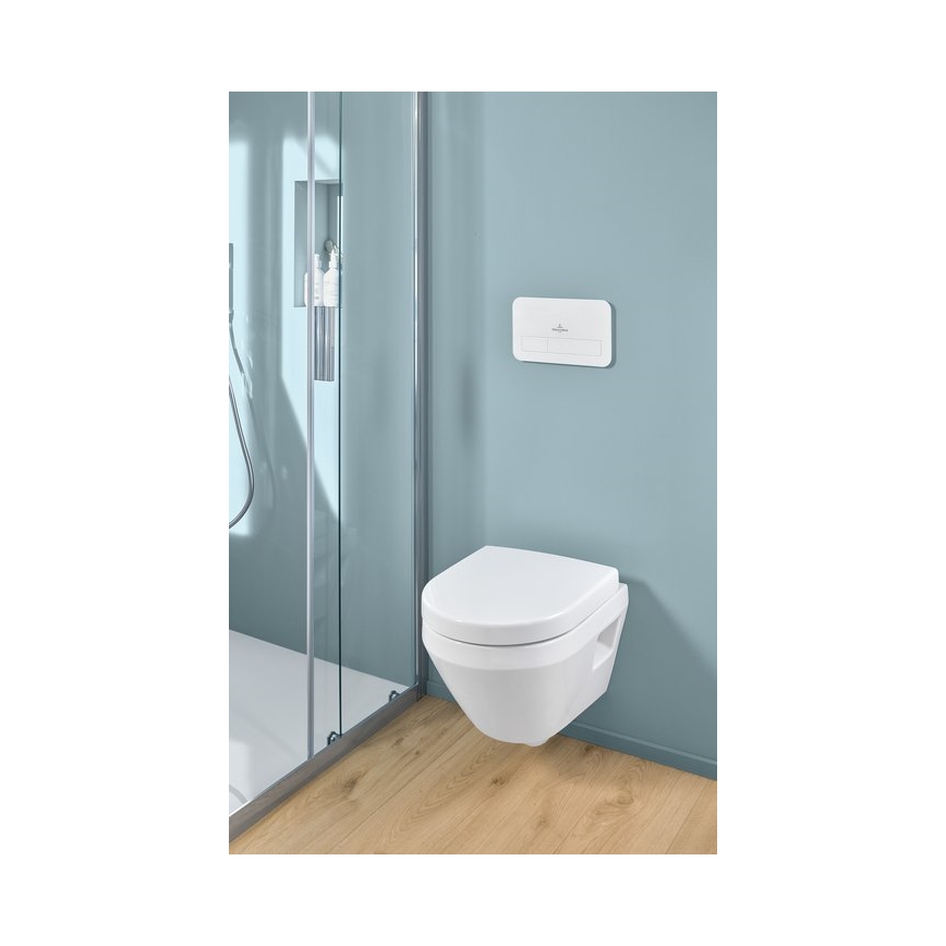 Villeroy & Boch 9M66S201 - Sedile per WC SoftClose ARCHITECTURA, bianco