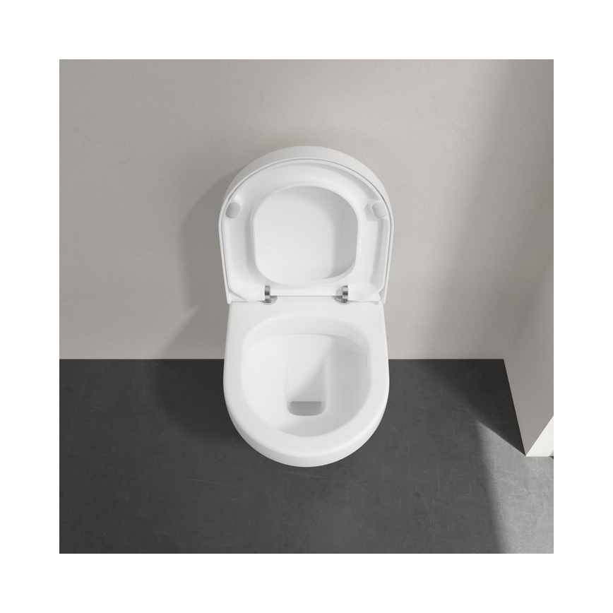 Villeroy & Boch 9M66S201 - WC-Sitz mit SoftClose ARCHITECTURA, weiß