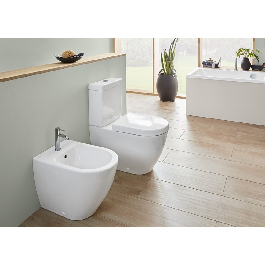 Villeroy & Boch 9M68Q101 - Abattant WC SUBWAY 2.0 blanc