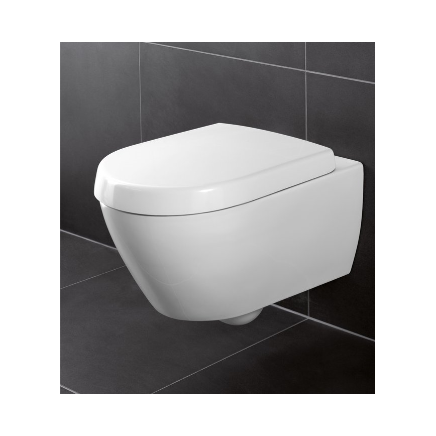 Villeroy & Boch 9M68S101 - Sedile WC SoftClose SUBWAY 2.0 bianco
