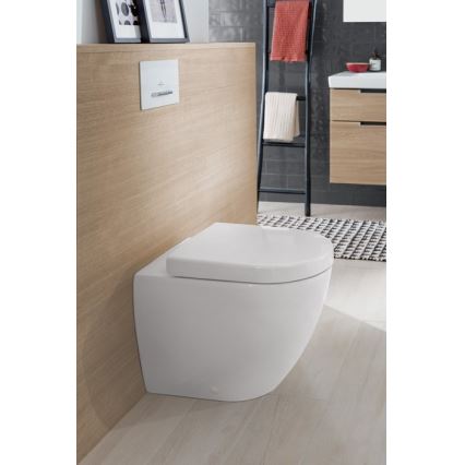 Villeroy & Boch 9M68S101 - Toilettensitz SoftClose SUBWAY 2.0 weiß