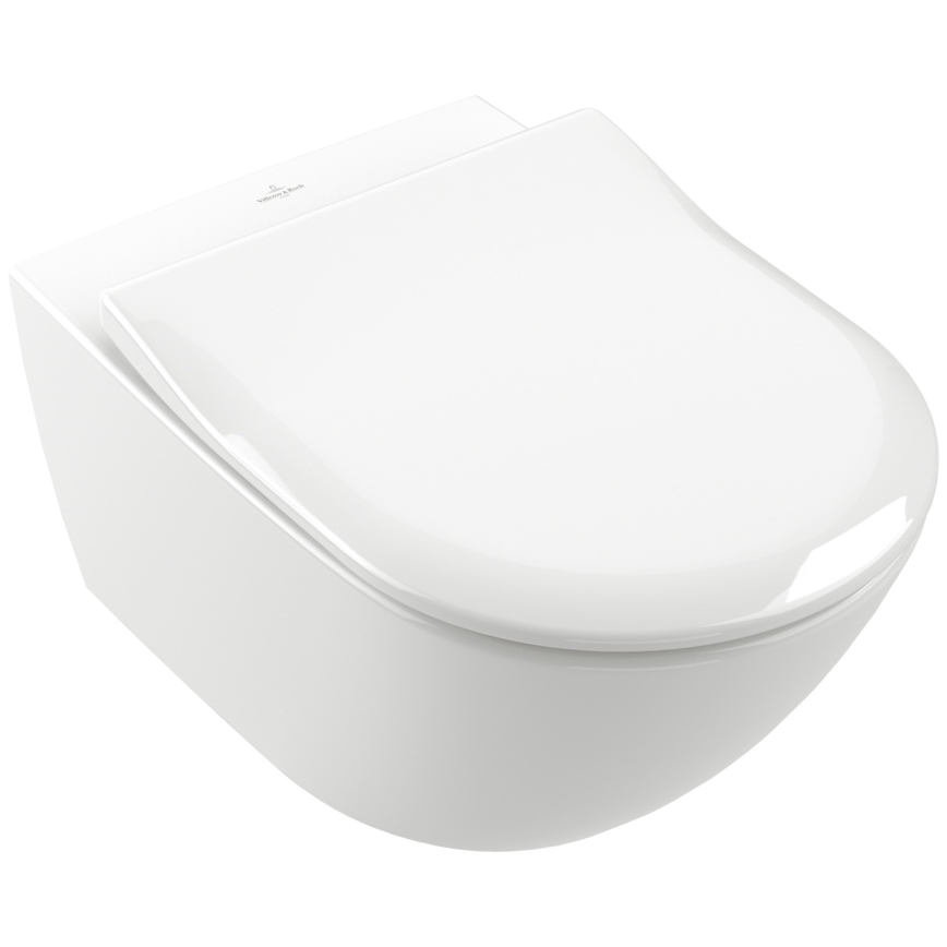 Villeroy & Boch 9M78S101 - Abattant de WC SoftClose SUBWAY 2.0 blanc